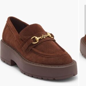 Steven Madden Suede Loafers NEW